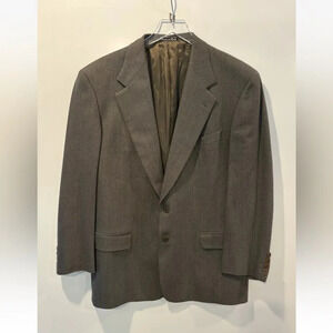 Calvin Klein Pure Virgin Wool Sport Coat Blazer‎ Jacket Mens Size 43R